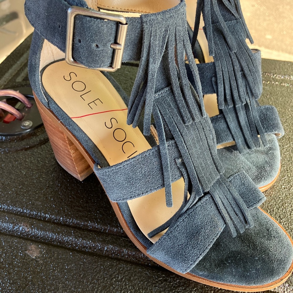 Sole society suede sandals
